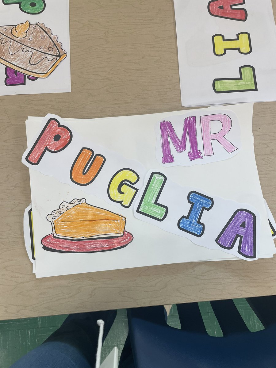 Some preparations with my students for the big event! Come watch as me and Mrs. Cascarano pie Mr. Puglia <a href="/edtechsup/">Stephen Puglia</a> at <a href="/S5_Belleville/">@S5_Belleville</a> 🥧🥧The event will take place tomorrow, April 28th at 1:45! Spread the word!! <a href="/BPS_Spec_Serv/">Belleville Special Services Department</a> @BellevilleSuper <a href="/BPSEngagement/">Diana Kelleher</a>
