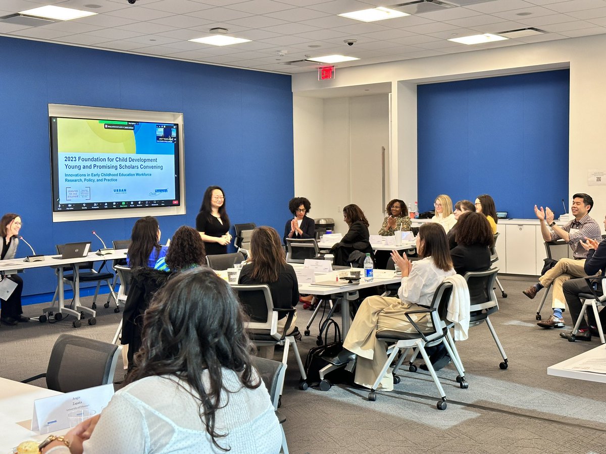 It’s a pleasure to be at <a href="/urbaninstitute/">Urban Institute</a> for our 2023 #YSPConvening! 

“One of the most important things that we can do is to support the next generation of scholars to do work that makes a difference for children &amp; families and puts equity and justice at the center.” @VivianT88