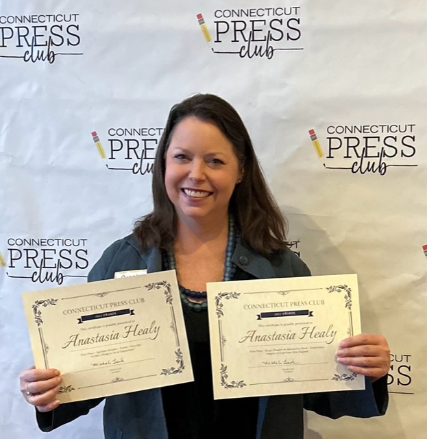Two 1st place #awards in the <a href="/ctpressclub/">Michele Turk</a>  #communications competition! Categories: #Travelwriting for my Time Out story on what to do in #CT, and Chapter in a Book for my #Connecticut chapter in Lonely Planet's Experience New England #guidebook. Thanks for the recognition!