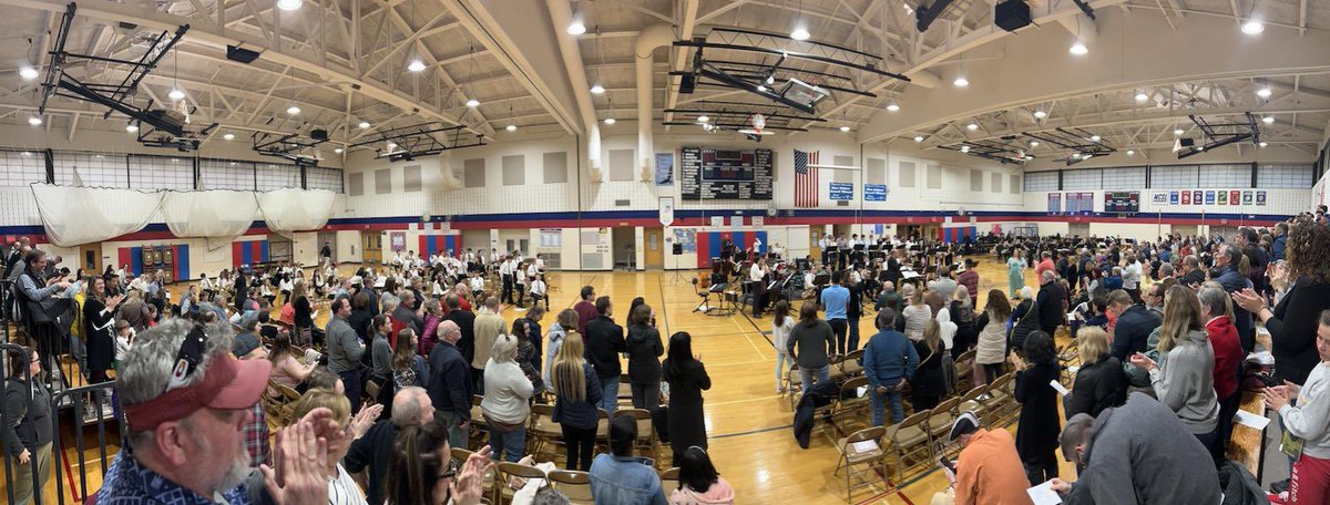EmersonMusicD64's tweet photo. Congrats to Beginning, Cadet &amp; Jazz Bands on a great concert last night. Tonight will be another special night featuring Percussion Ensemble, Concert &amp; Symphonic Bands. Plus, it’s Mr. Bachmann’s final concert filled with surprises 😉! We hope to see you there! #engaged64 https://t.co/eY8fNh6jtt