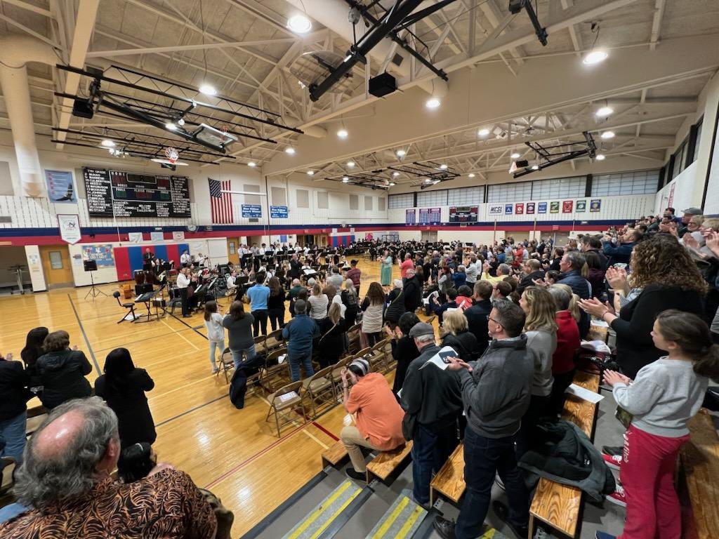 EmersonMusicD64's tweet photo. Congrats to Beginning, Cadet &amp; Jazz Bands on a great concert last night. Tonight will be another special night featuring Percussion Ensemble, Concert &amp; Symphonic Bands. Plus, it’s Mr. Bachmann’s final concert filled with surprises 😉! We hope to see you there! #engaged64 https://t.co/eY8fNh6jtt