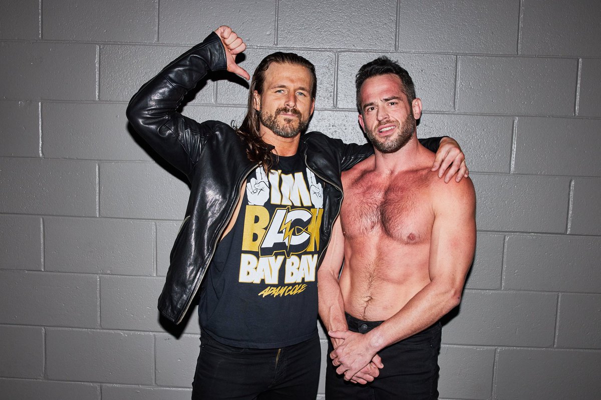 Feels good to be reunited with a long time friend, brother and partner Adam Cole. #UndisputedEra