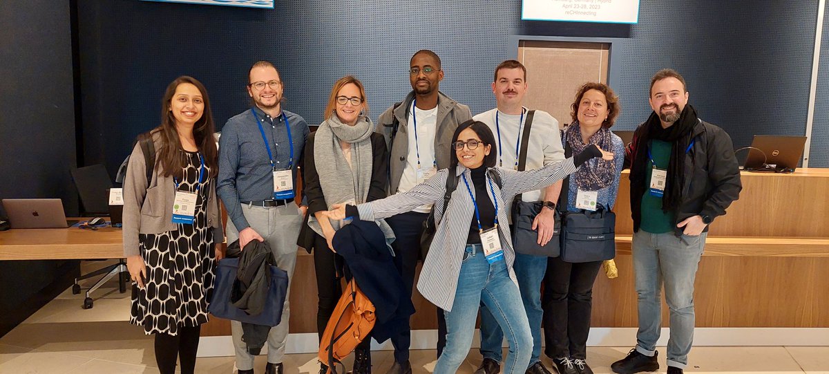 lahariG's tweet photo. Wrapping up #CHI2023 with the best team ever! ✨🤖 

#UNIL #PETLabbers @poojaraosb , @Skyhunter___ , @AnnikaAebli , @_S_Aliyu , @herebejames , Diana Korka , @kavous_nik and @martigan (in essence) https://t.co/AVb7wckfAb