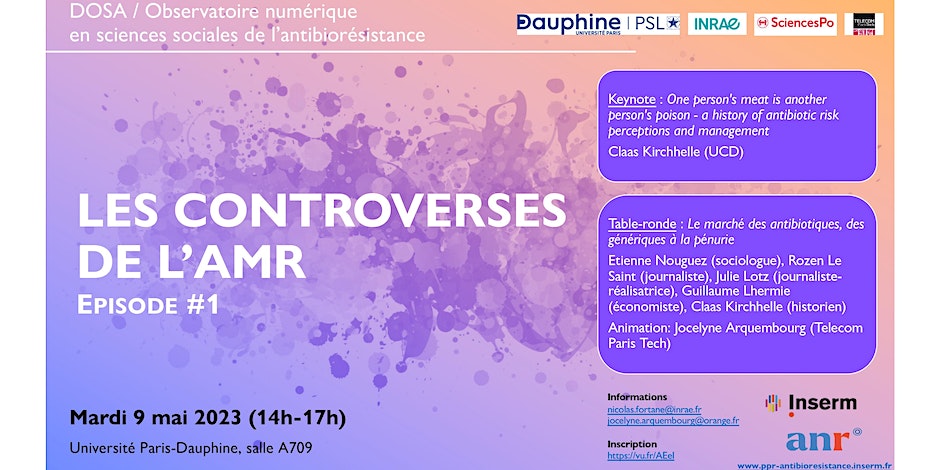 Interface nationale Antibiorésistance (@interfaceppra) on Twitter photo Découvrez « Les controverses de l'#AMR », débat sur l'#Antibiorésistance ouvert au public. 💊🦠
L'évènement est organisé par <a href="/nfortane/">Nicolas Fortané</a> qui coordonne le projet DOSA, soutenu par le PPR Antibiorésistance.
Billets gratuits ici👇🏾
eventbrite.co.uk/e/billets-les-… Découvrez « Les controverses de l'#AMR », débat sur l'#Antibiorésistance ouvert au public. 💊🦠
L'évènement est organisé par <a href="/nfortane/">Nicolas Fortané</a> qui coordonne le projet DOSA, soutenu par le PPR Antibiorésistance.
Billets gratuits ici👇🏾
eventbrite.co.uk/e/billets-les-…