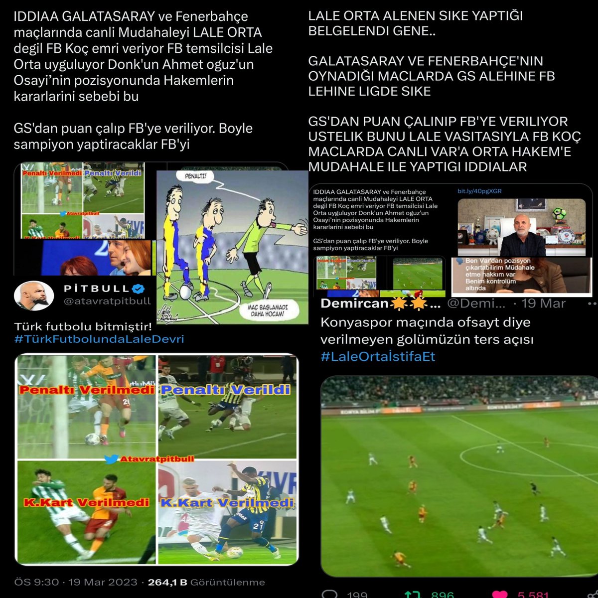 Beşiktaş Amigosu Bir Hakemi Siparişini veren Beşiktaş Baskani Ahmet Nur Çebi Alenen Sike yapmıştır 

Hakemler GALATASARAY Gasp edip BJK'ı galip edip Fenerbahçe'yi sampiyon yapmak icin Resmen Organize bir kötülük  #SiparisAtamaAli