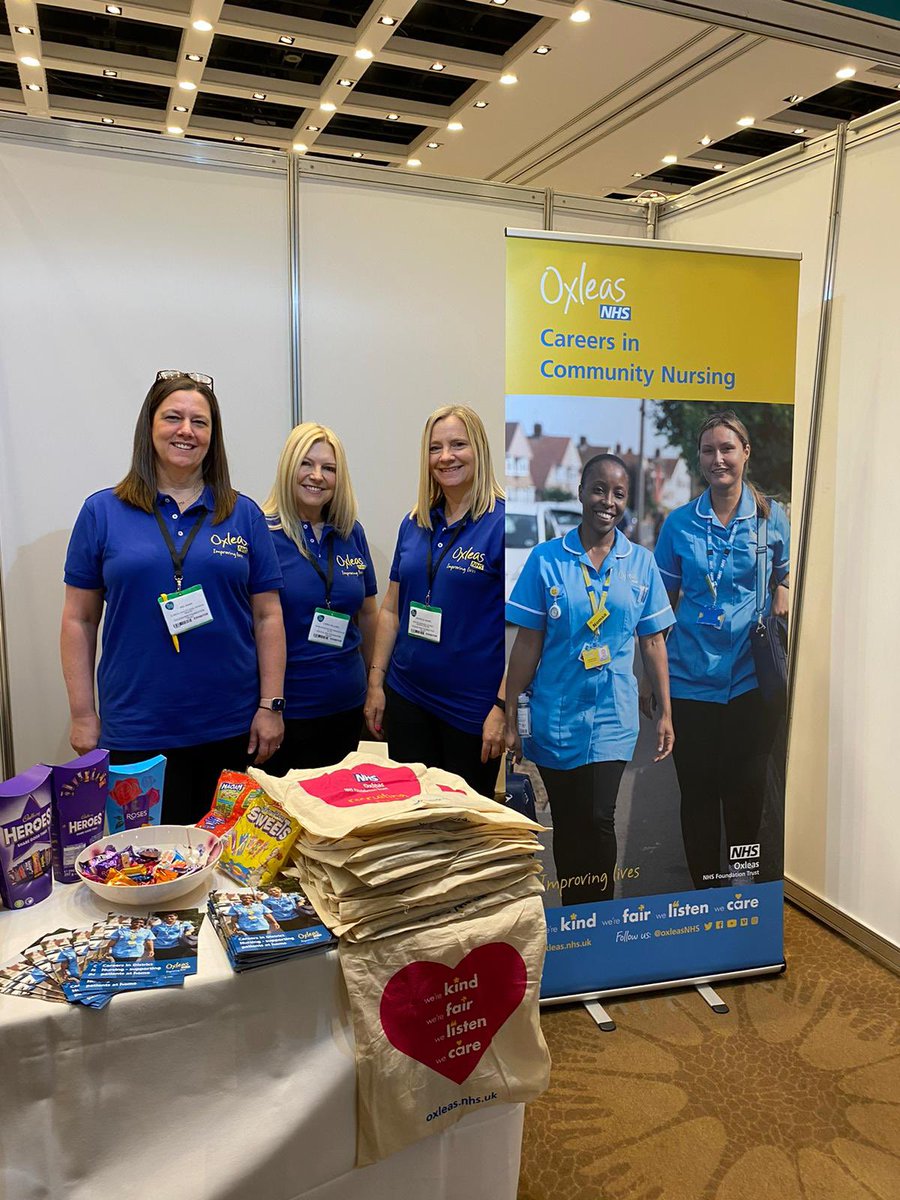 Really enjoying the <a href="/NursingJobsFair/">RCNi Nursing Careers and Jobs Fair</a> today! Thanks to those who have been over to our stand. Come and hear how fantastic it is to work <a href="/OxleasNHS/">Oxleas NHS</a> 👇👇👇<a href="/mary_titchener/">Mary Titchener RN DN QN 💙</a> @burchell_sarah