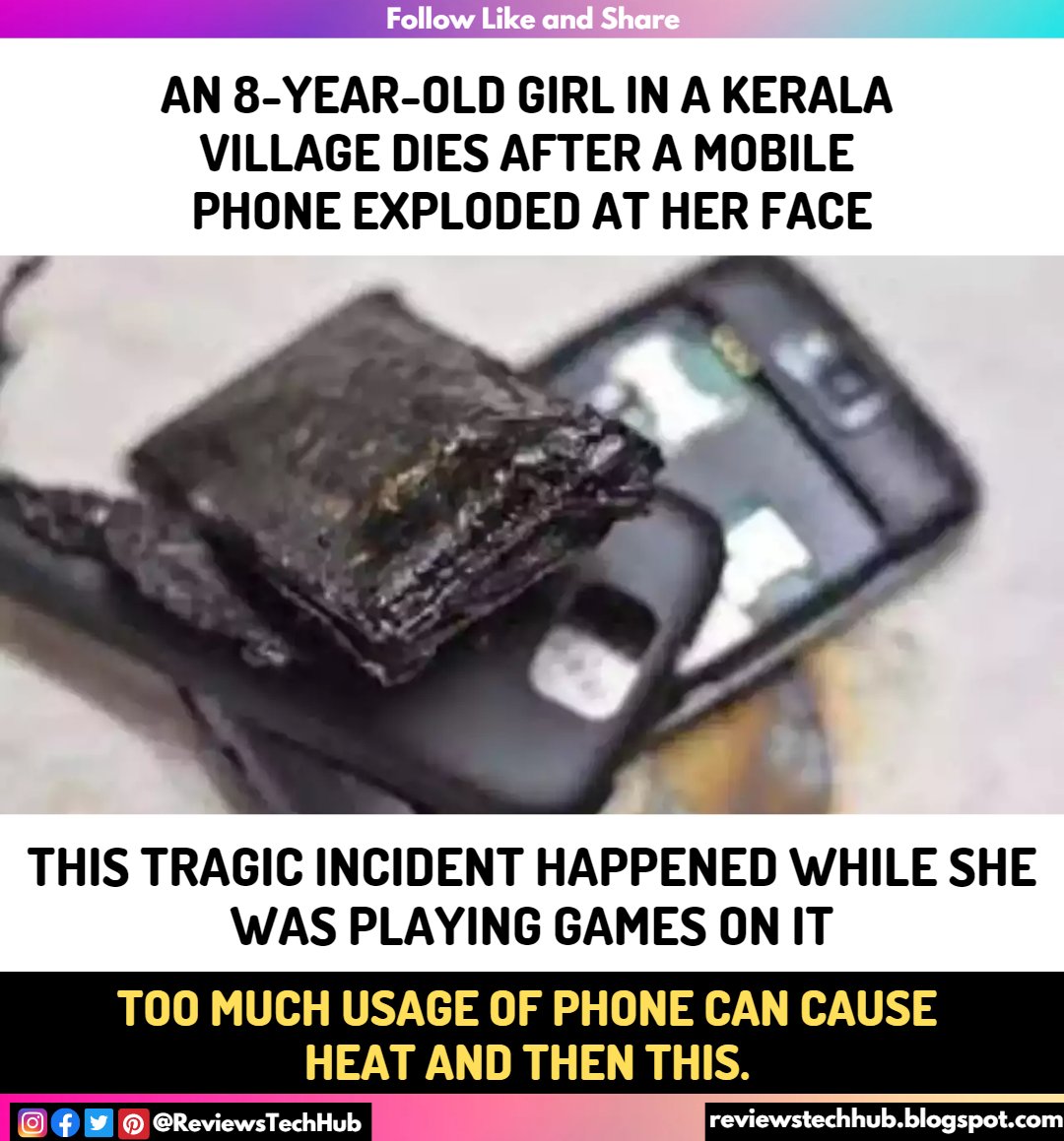 ReviewsTechHub's tweet photo. Keep eyes on you children ⚠️
#reviewstechhub #explode #phoneblast #Mobile https://t.co/NFcp0ESiO4
