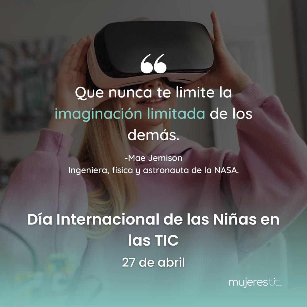 MujeresTIC_Col's tweet photo. 👧🏻🌐 ¡Únete a la conmemoración del #DiaInternacionalDeLasNiñasEnLasTIC!

Hoy desde #MujeresTIC seguiremos promoviendo el acceso y la participación de las niñas y jóvenes en las #TIC. 

🧡 Celebremos la diversidad y el potencial de todas las niñas en la tecnología. https://t.co/ZN96xGgaGq
