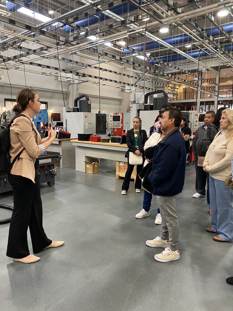 Florence Adult Educatiin students tour Florence-Darlington Technical College