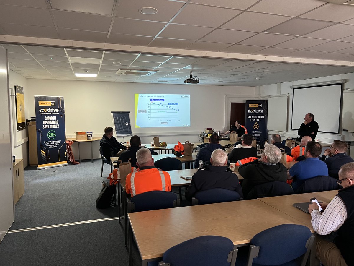 Afternoon Class Room session #EcoDrive ⁦<a href="/FinningNews/">FinningNews</a>⁩