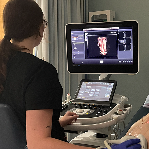 USI_CNHP's tweet photo. Oh baby! Congratulations to Amy Wilson, Chair of Diagnostic Medical Sonography, and Dr. Katherine Peak, Clinical Assistant Professor, for receiving the CNHP 2023 Faculty Development Award, which they used to purchase a 3D/4D transducer for students to use in our ultrasound lab. https://t.co/oXJOKIw24t