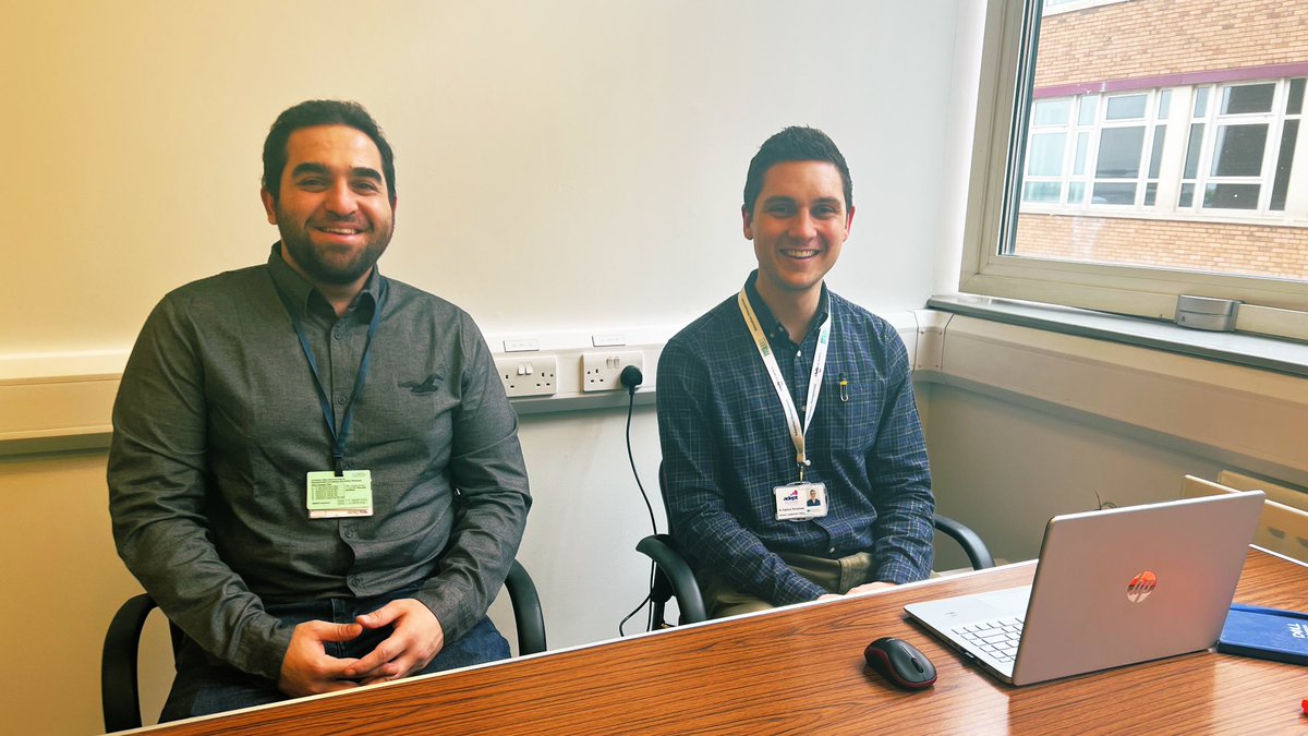 STMedEd's tweet photo. Delighted for Dr H khan and Dr P Renshaw presenting their work for IMG  Doctors in @SouthernHSCT  Academy at #NESAnnualConf23 - Easing the transition for new Doctors @_NIMDTA @drsroadtoUK @NHS_Education https://t.co/QNpAe7VtPQ