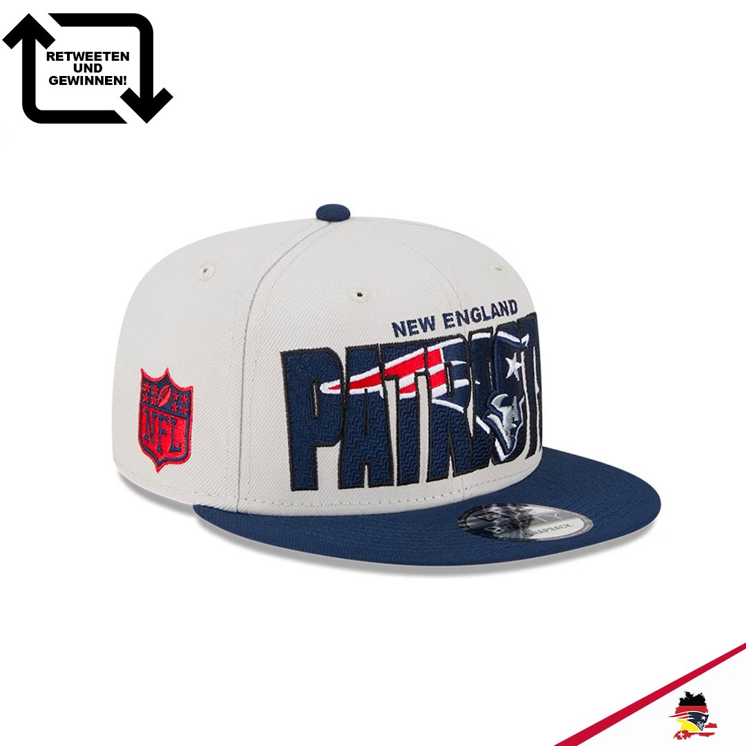 patsdeutsch's tweet photo. Zur Feier des Tages verlosen wir eine offizielle Draft-Kappe der Patriots! Einfach diesen Tweet retweeten und schon seid ihr bei der Verlosung dabei 🔄.

Regeln: https://t.co/bM6JJGYzsA https://t.co/OhmmqhYfAR