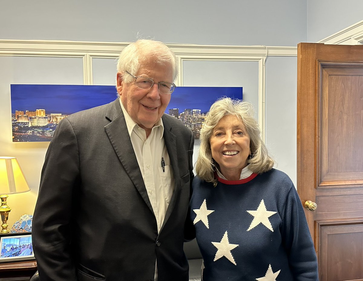 repdinatitus's tweet photo. I’m always glad to see my good friend and longtime colleague, Congressman David Price.

We discussed the legacy and importance of @house_democracy and how the Partnership can continue advancing democratic principles worldwide. https://t.co/u0F4mAmkAf