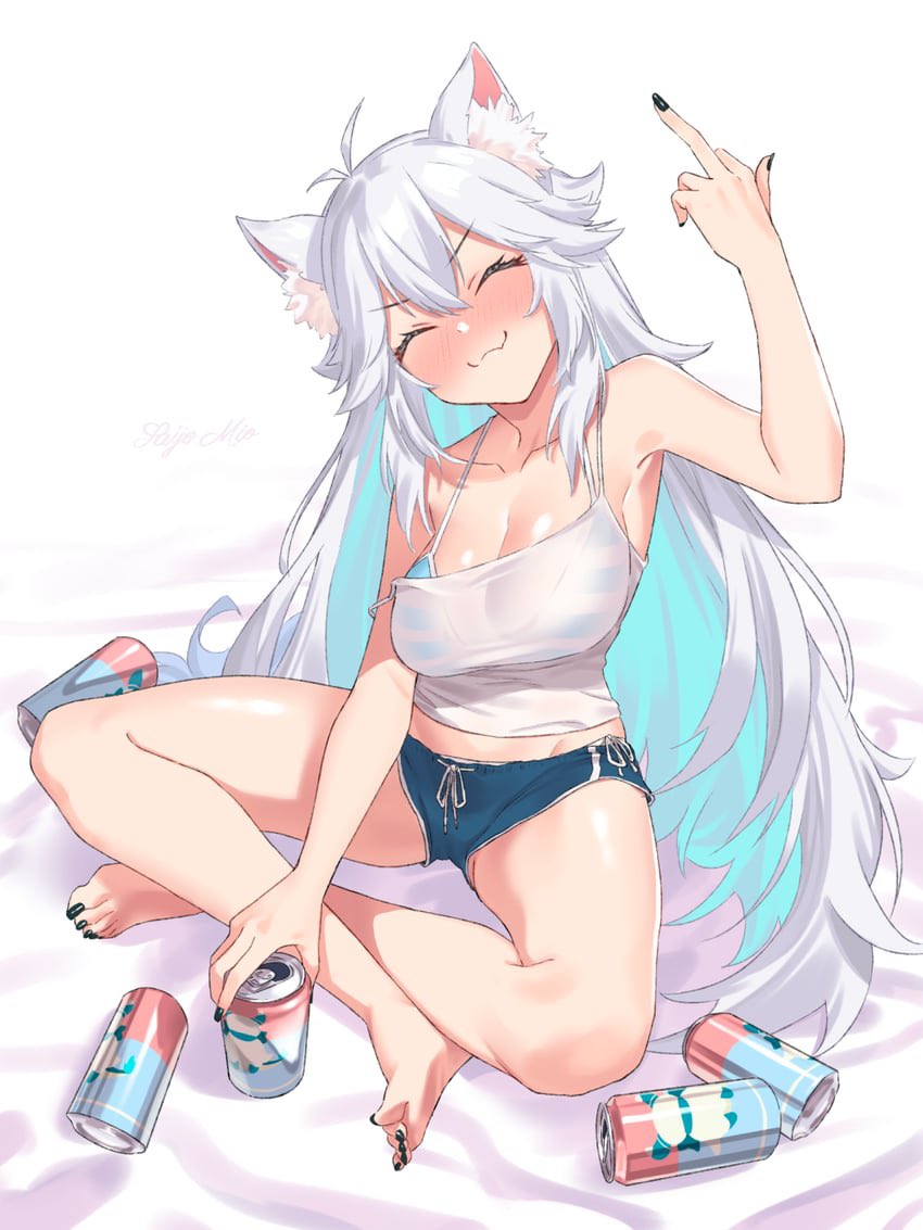 Chillin’.

*hic* F… Fuck you, homie. Fuckin’… My tits are, like, huge. Shuddup.