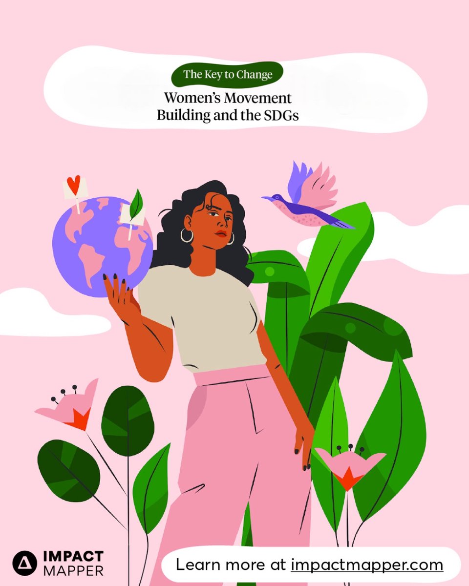 impactmapper's tweet photo. 📢 Launched today: The Key to Change. Women's Movement Building and the SDGs Report.

A first-of-its-kind report, database, and advocacy tool 

Download the report here: https://t.co/g0NNQ4OWrp

#SDG5 #SDGs #philanthropy #feministfunding #research #genderequality @impactmapper https://t.co/tiv5blK1sa
