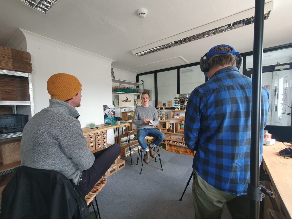 tevicornwall's tweet photo. Filming case studies for our Tevi legacy videos in Newquay with @studiodesign79 at @Waterhaul1 HQ https://t.co/LlYMsFAkMG