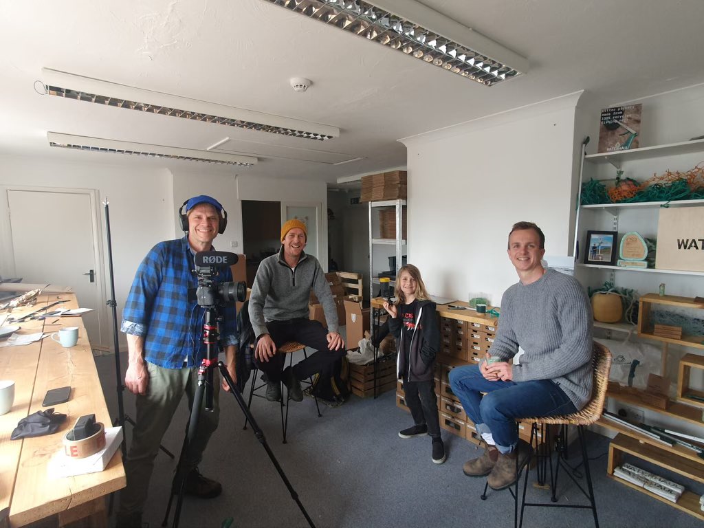 tevicornwall's tweet photo. Filming case studies for our Tevi legacy videos in Newquay with @studiodesign79 at @Waterhaul1 HQ https://t.co/LlYMsFAkMG