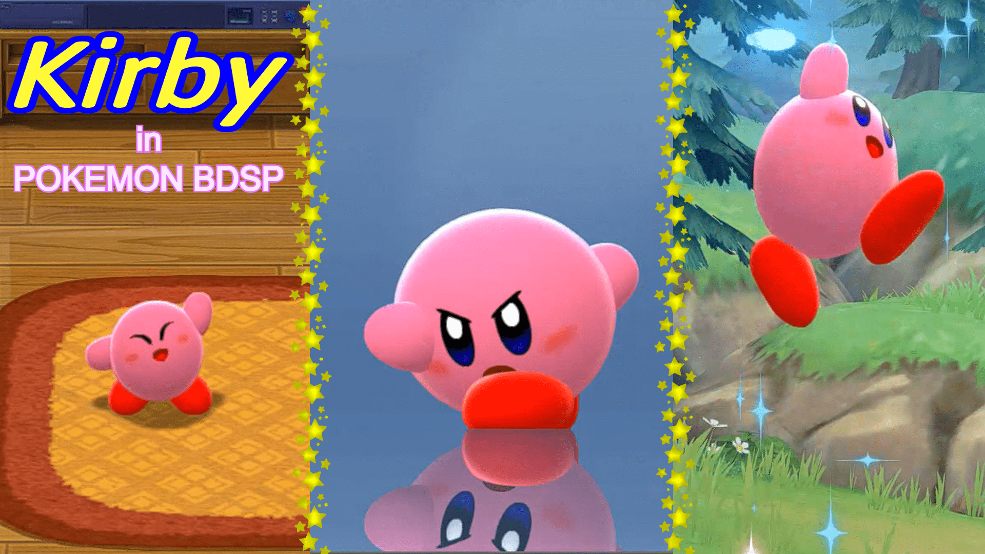 Yisuno ⚝ on X: Alright so the Kirby in Pokemon BDSP mod is almost  finished. I'm now doing some final testing to make sure nothing breaks when  doing a normal playthrough. The