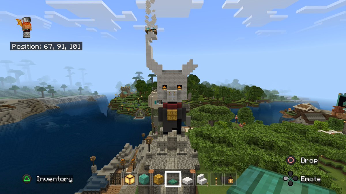 witchysparrows's tweet photo. BEHOLD KING #OwlHouse #Minecraft #PS4share https://t.co/Wc1ohQK7E0