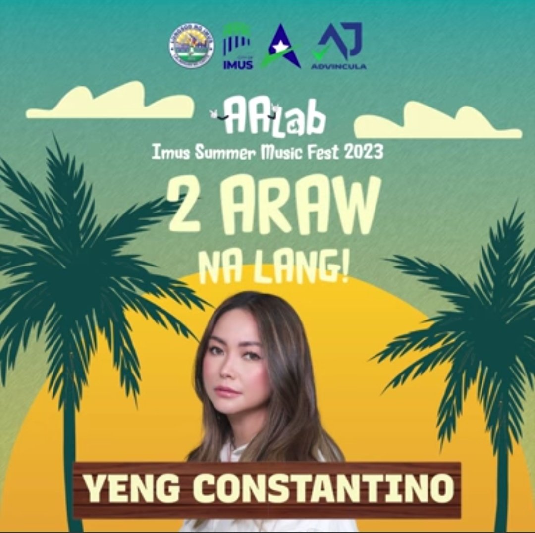 meann_cuales's tweet photo. 2 days to go!! #ImusSummerMusicFest2023 na!
See youuuuu, Ate @YengPLUGGEDin We love youuuuu! 🫶🫶🫶 https://t.co/31tOu85VlG