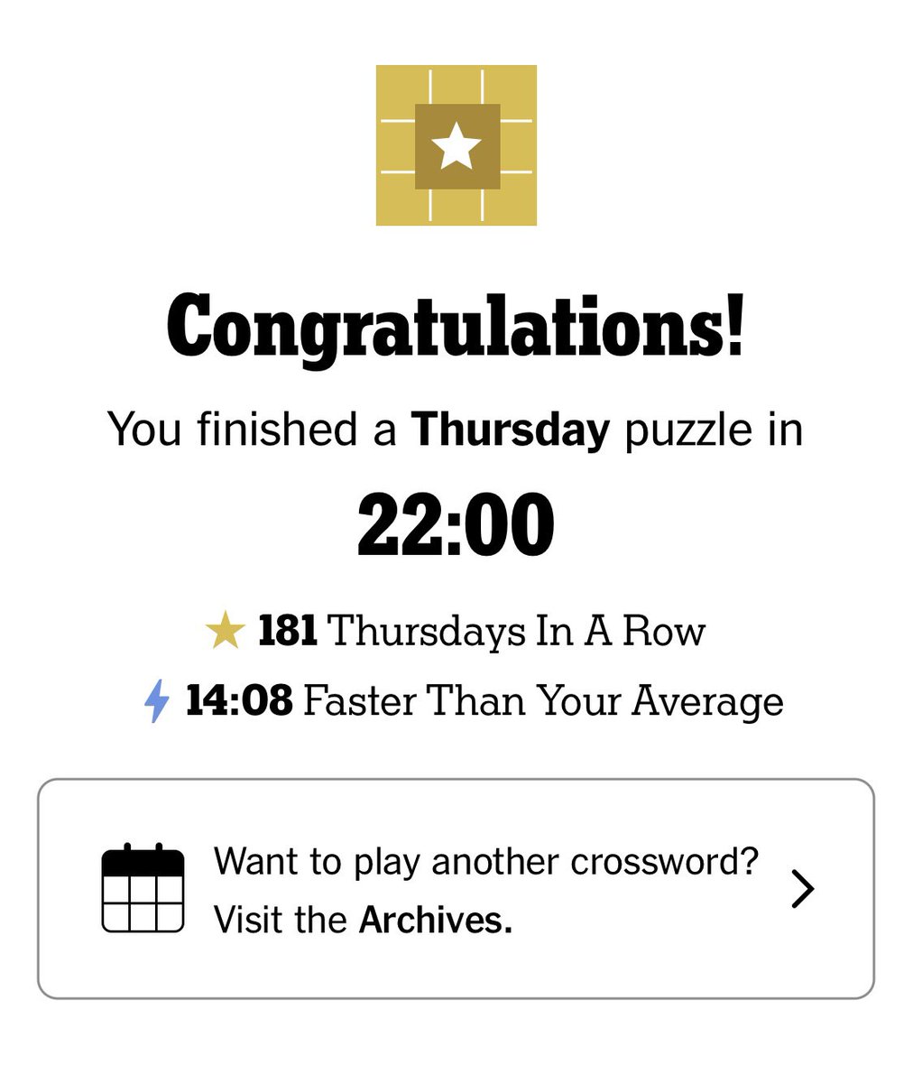 lasersilma's tweet photo. I liked this one! Really enjoyed figuring out the themers. Today I learned that Omaha is not known for its trout industry. 🤷🏻‍♀️ #nytxw https://t.co/Ta9PysAmzH