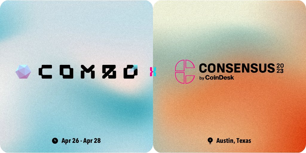 combonetworkTR's tweet photo. 📅  @consensus2023'de 2.Gün

İyi Günler #COMBO topluluğu! #BNBChain'deki ilk Oyun odaklı #Optimistic Toplama'ya tanık olmak için COMBO standında bize katılın!

Hadi COMBO bu işi yapalım!👊

⏰ 26 Nis - 28 Nis
🎯 Austin, Teksas
#Consensus2023 $COMBO #Layer2 #game https://t.co/SzobdSv5Pz