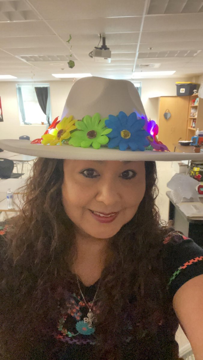 It's our final day of Fiesta Spirit Week and these amazing teachers need your LIKES! Look at Mrs. Ortegon ready for Fun Fiesta Day!  Who will be the winner??? #LetsFiestaHarlan