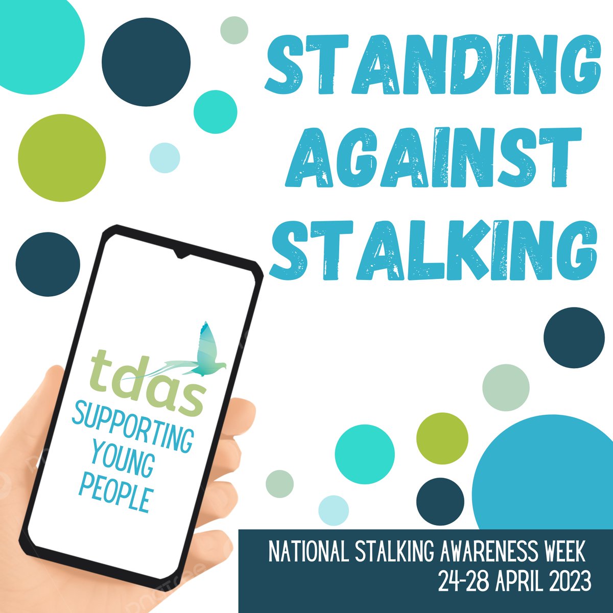 It's National Stalking Awareness Week 2023, and the theme is Standing Against Stalking, standing together with young people to support them to recognise stalking and access specialist support. 

#NSAW2023 #StandingAgainstStalking
