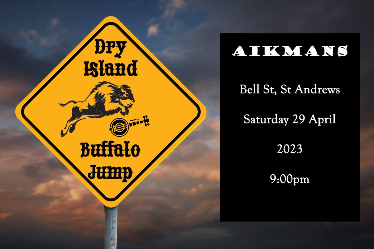 I’m playing with <a href="/Teannaich/">Teannaich Ceilidhs</a> on Friday at <a href="/Edceilidh/">EdinburghCeilidhClub</a> (sold out), then singing and playing with Dry Island Buffalo Jump (<a href="/univofstandrews/">University of St Andrews</a> staff country/folk/rock’n’roll band) at #aikmansbar in St Andrews on Saturday. 🤘