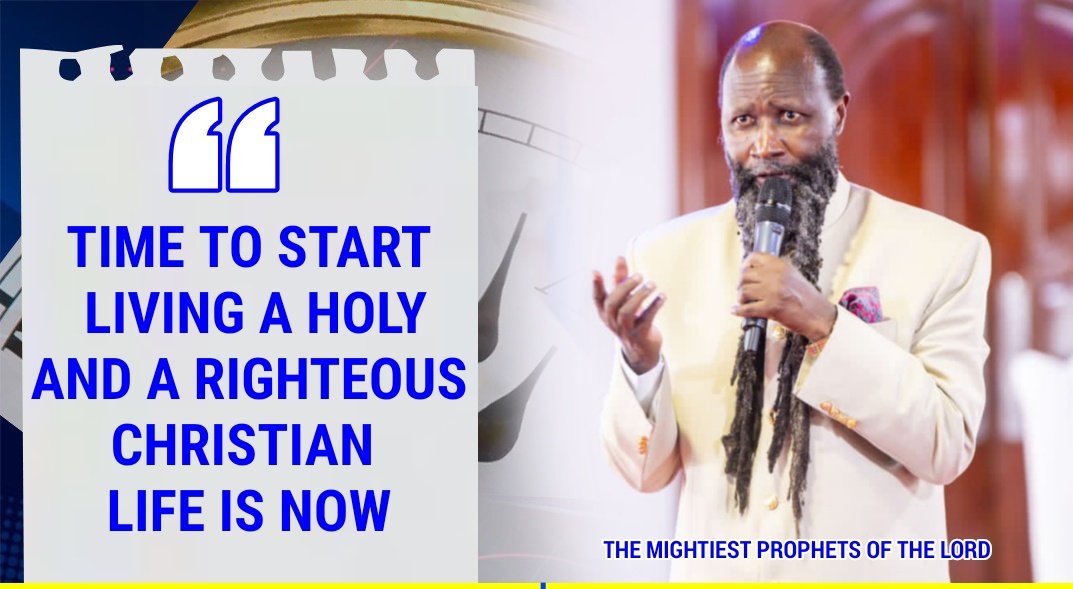 KevinMaloba15's tweet photo. Living a holy and Righteous Christian life entails declining Sinful desires of the world and taking up the choice of the life that pleases God.

This is the benchmark of Entry into the Kingdom of God. #MegaBiblicalWonder https://t.co/z1TaUq2Qt9