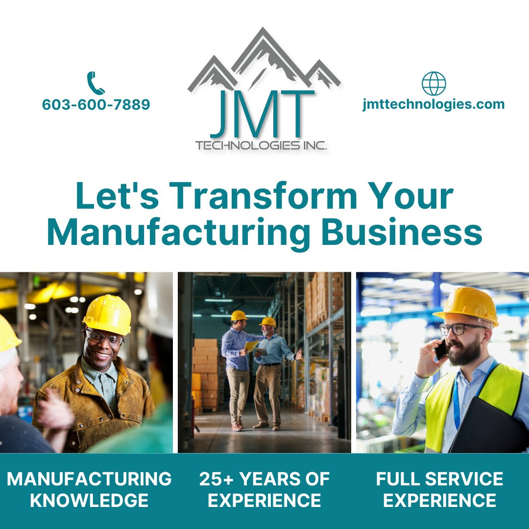 TechnologiesJmt's tweet photo. Our team has a background of over 25 years working for #manufacturing companies, so we understand the value of an effective #ERP system. Connect to discuss @CetecERP, a web-native, all-in-one #ERPplatform we believe can help transform your #business!
๐ปhttps://t.co/a8M98TrCRy https://t.co/GevBcwW2dJ