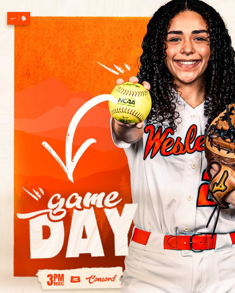 WVWCSoftball's tweet photo. 𝐋𝐨𝐨𝐤𝐢𝐧𝐠 𝐭𝐨 𝐞𝐱𝐭𝐞𝐧𝐝 𝐨𝐮𝐫 𝐫𝐞𝐜𝐨𝐫𝐝 𝐭𝐡𝐢𝐬 𝐰𝐞𝐞𝐤! 

🆚 Concord 
⏰3 PM | 5 PM (DH) 
🏟 Buckhannon, WV 
📹 https://t.co/HMEpDC2f4F 
📊 https://t.co/jz7jKiPcAm https://t.co/IWfOYAezSF