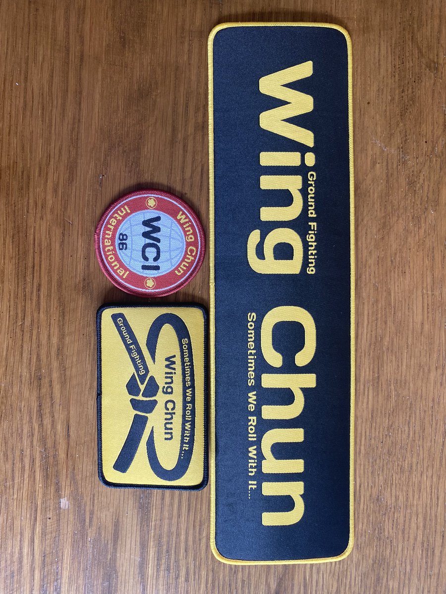 MasterCameron86's tweet photo. Finally got our badges in for our Gi… Traditionally we don’t have ground fighting in the WIng Chun system but we teach it within our organisation. https://t.co/9xivlmfQGf
