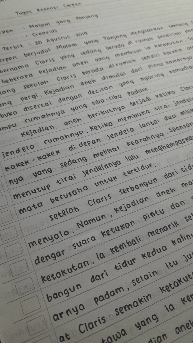 aileennaaza's tweet photo. ˚ ༘ ೀ⋆｡˚ [27-04-2023]
akhirnyaa hari ini aku bisa up progress lagii setelah sekian lama aku ga up progress😿 harii ini aku full nugas, total ada 3 tugas yang berhasil aku selesaiin😻 tanganku udah sangat pegal nulis resensi jadi aku ga lanjut belajarnya hehe😼💘

[#aileenstudy] https://t.co/8JcOBV0BxW