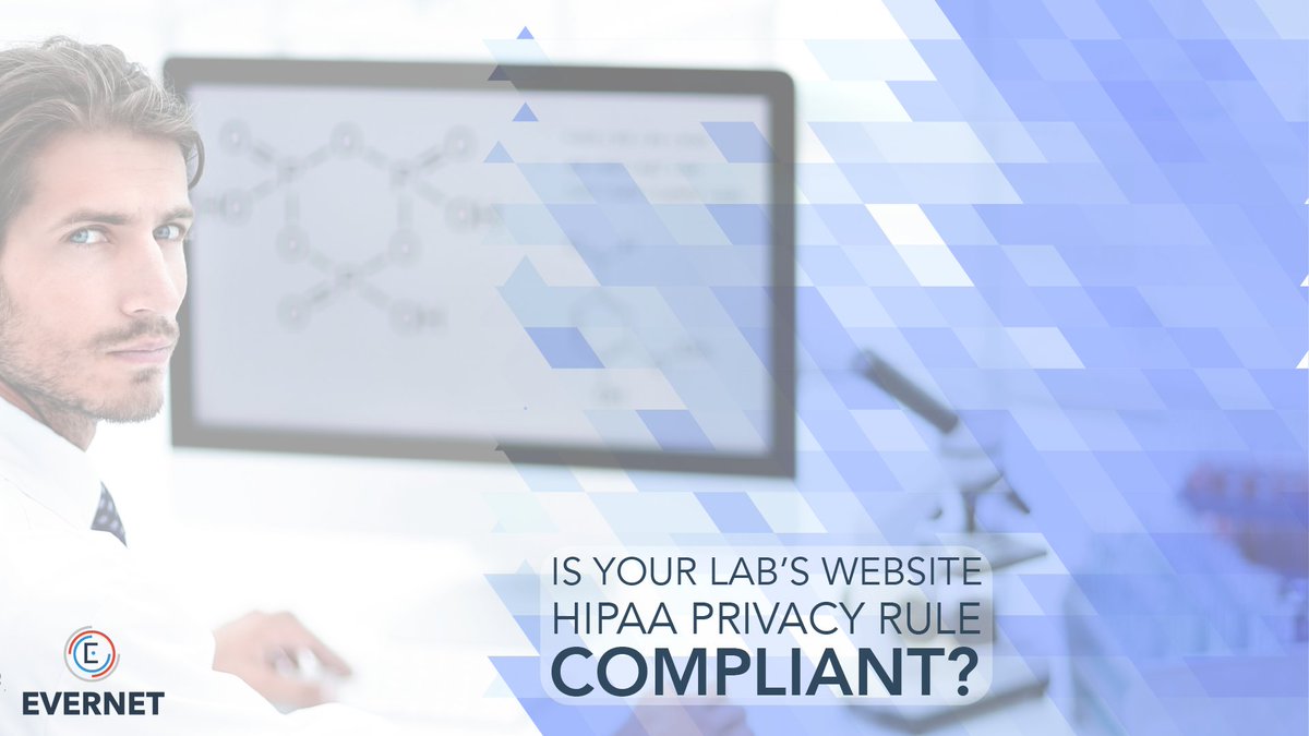 evernetco's tweet image. Is your lab&apos;s website compliant with HIPAA&apos;s Privacy Rule? Don&apos;t leave your patients&apos; sensitive data vulnerable! Check out our latest blog for tips on ensuring your website is up to par. #HIPAA #LabWebsite #PatientPrivacy #Healthcare 

Find out more👇
evernetco.com/is-your-labs-w…