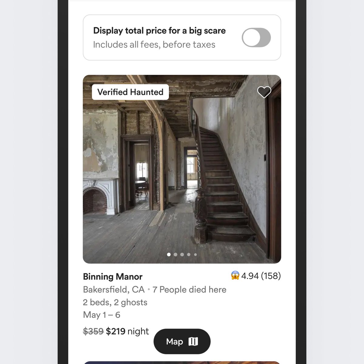 Airbnb for haunted houses 'ScareBnb'