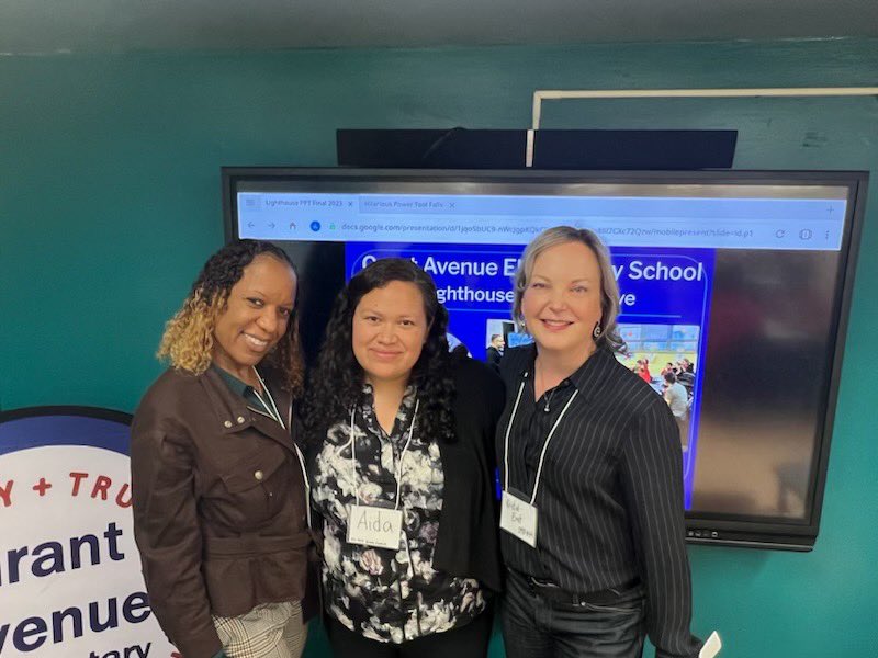 Join TL Aida Sanchez-Lobashov from Grant Avenue Elementary! 📣Join us at our 2nd Lighthouse Collaborative Event at Grant Avenue Elementary School on May 17, 2023 focused on social-emotional learning &amp; teacher leadership. Register now:  bit.ly/3V96iP5