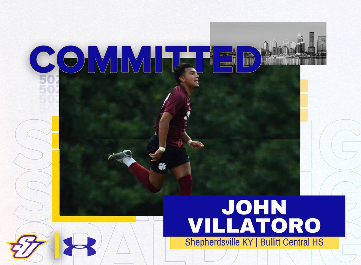 SpaldingMSOC's tweet photo. COMMITTED!
 
Please join us in welcoming John Villatoro (Shepherdsville KY, Bullitt Central HS) to the Spalding University Men’s Soccer program! #SUMS #Fall2023 https://t.co/3uKfpX1Iqi