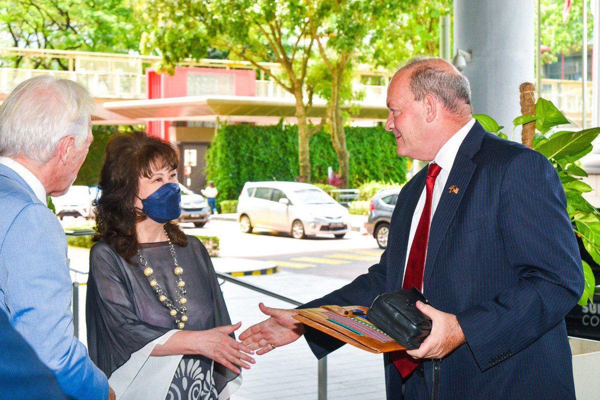 SunwayU's tweet photo. We were delighted to host H.E. Dave Malcomson, South African High Commissioner to Malaysia, at Sunway University for our Campus With A Conscience series.
#CampusWithAConscience #AClassAbove https://t.co/xb5MOglMqg