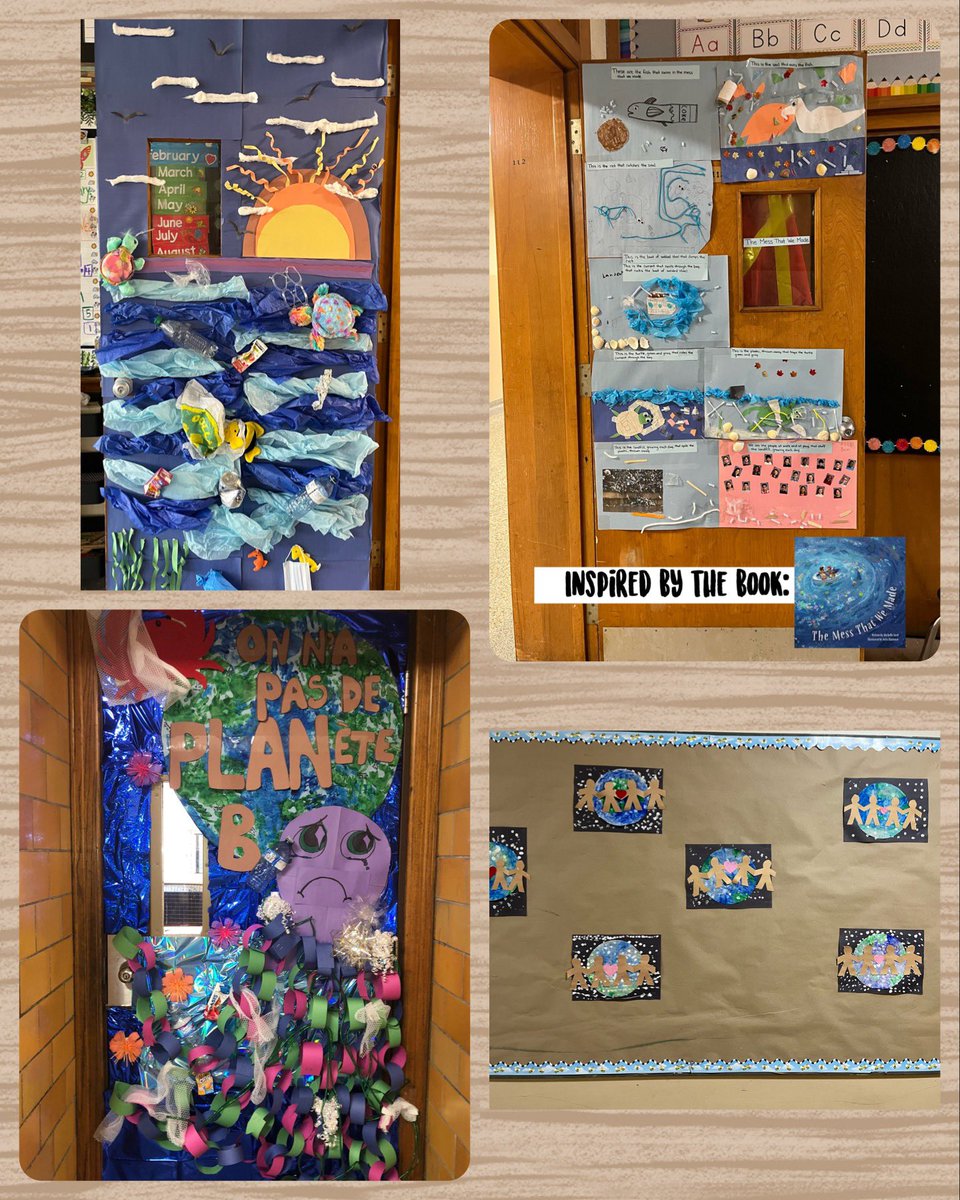 Yesterday was “Walk-About Wednesday” at Marlborough! Ss had a wonderful time admiring and discussing the Earth Day displays on different classroom doors. <a href="/gecdsbmariners/">Marlborough P.S.</a>
