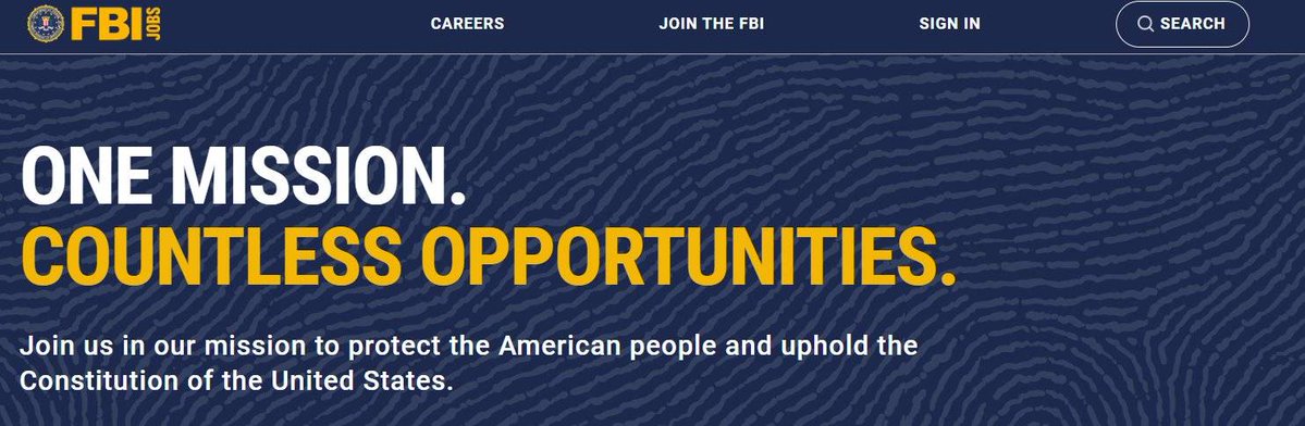 FBISanAntonio's tweet photo. The #FBI is currently hiring Special Agents for positions nationwide. Visit https://t.co/mFZu3EBagI to learn more. #FBIJOBS #UnexpectedAgent https://t.co/PNVN0OiWFH
