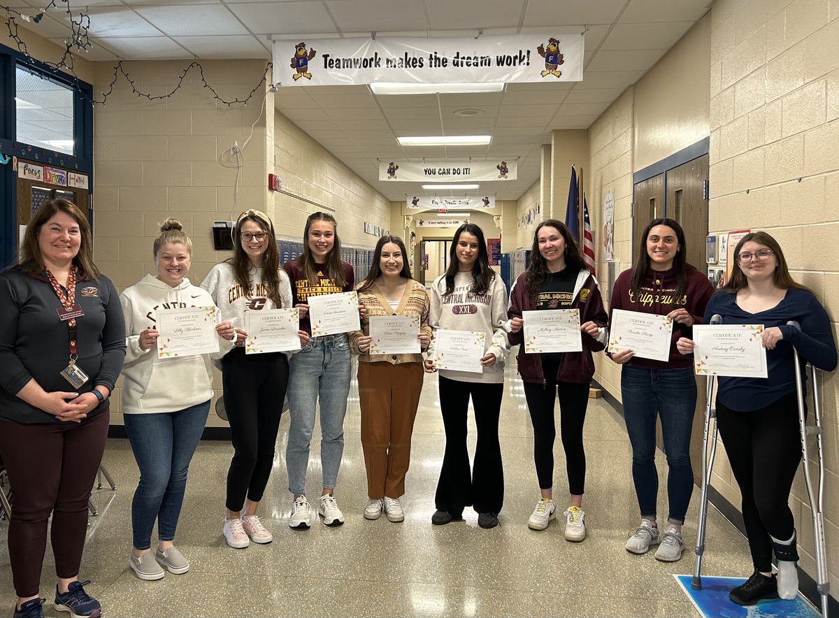 cmuchp's tweet image. CSD and Psychology students finished their final autism acceptance lesson at Fancher Elementary. They completed 7 autism acceptance lessons, and donated books about autistic children. This was made possible from a grant from the Organization for Autism Research.  @cmichCLASS