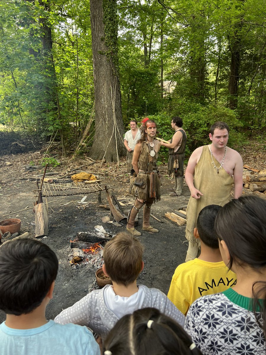 Ms_Elcan's tweet photo. Jamestown, we have arrived! @JamestownTweets @RandolphIBStars @RandolphStars https://t.co/DWUOJFGFaf