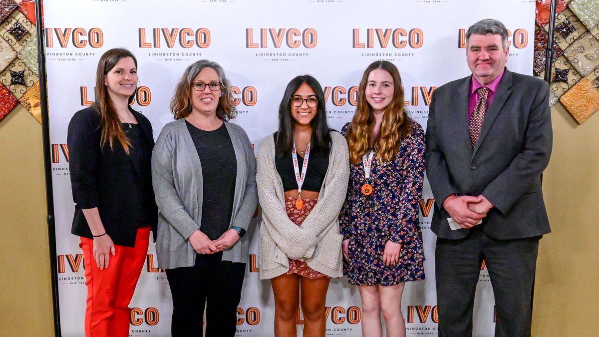 LivingstonCoNY's tweet photo. ICYMI: Last night, #LivCo celebrated its rising stars at the Teen Recognition Award Ceremony. Pictured below are students from Avon, Caledonia, Conesus, Geneseo 1/4

Learn more ➡️ https://t.co/OxlVDJqlOp https://t.co/lLErJntfV9