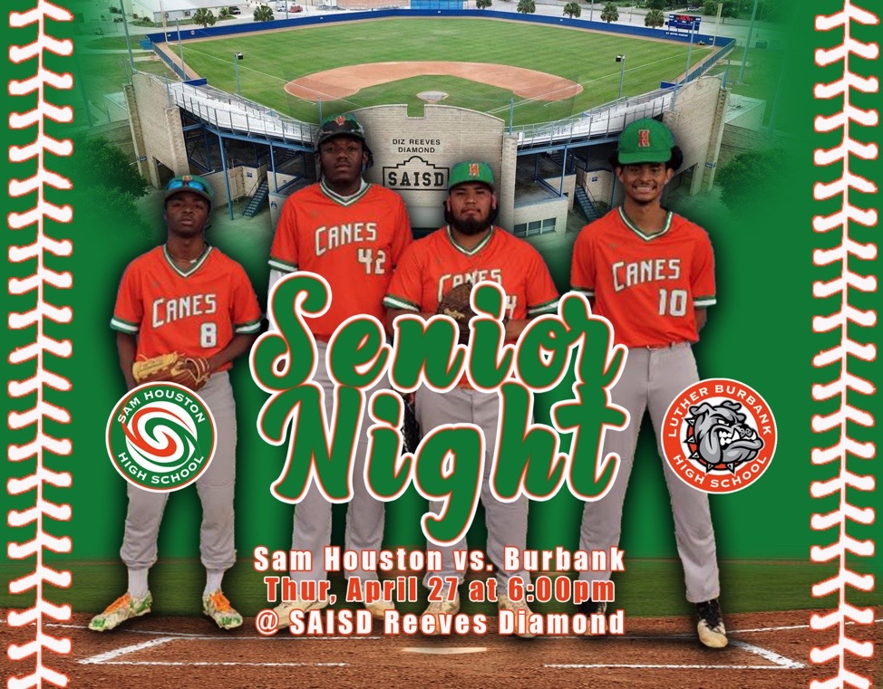 SAhouston_BB's tweet photo. Its Senior Night for these great young men. Come out and support the canes!! https://t.co/1EK3Q7siNj