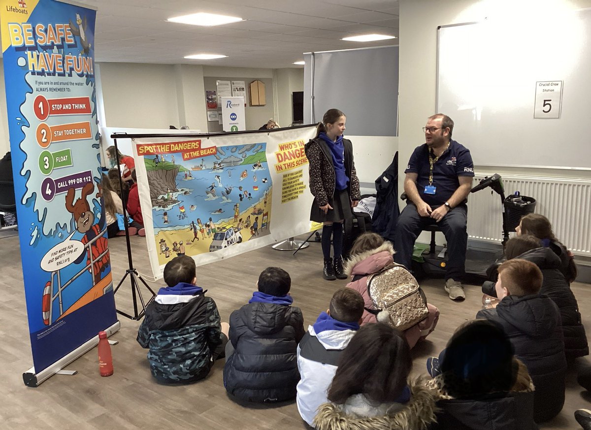 Peterstonps's tweet photo. Dosbarth Chwech had great fun @crucial_crew this morning.  We learnt a lot about the seven different agencies and how to keep ourselves safe #fireservice #foodstandards #RLNI #RedCross #resolveit #nationalgrid #networkrail https://t.co/GvkPhG59Oy