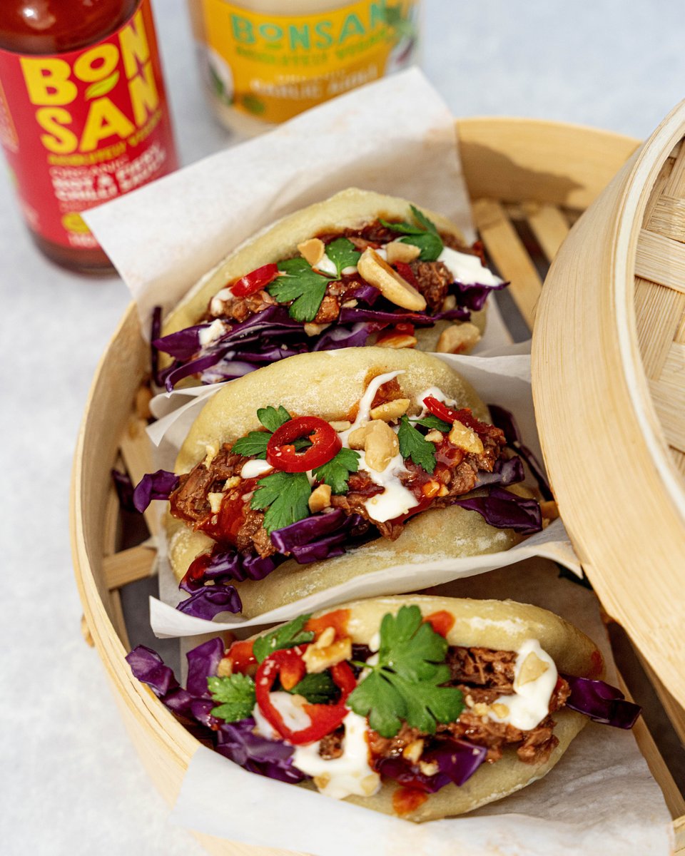 Bonsan Smoky BBQ Jackfruit + fresh homemade Bao Buns = THE best meal ever!🤩

They're surprisingly easy to make and taste delicious! Find the recipe via the link and make sure to tag us when you make your own!  bit.ly/3zjAIUL