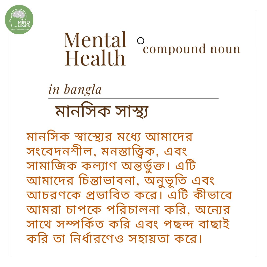 Mind_Loops's tweet image. People who do not live in cities and are not accustomed to Hindi or English may find some of these terms translated into their language helpful. 
#nolanguagebarrier #breakthebarriers #mentalhealthvocab #mentalhealthmatters #mentalhealthindia #yourstorymatters #letstalk #mindloops