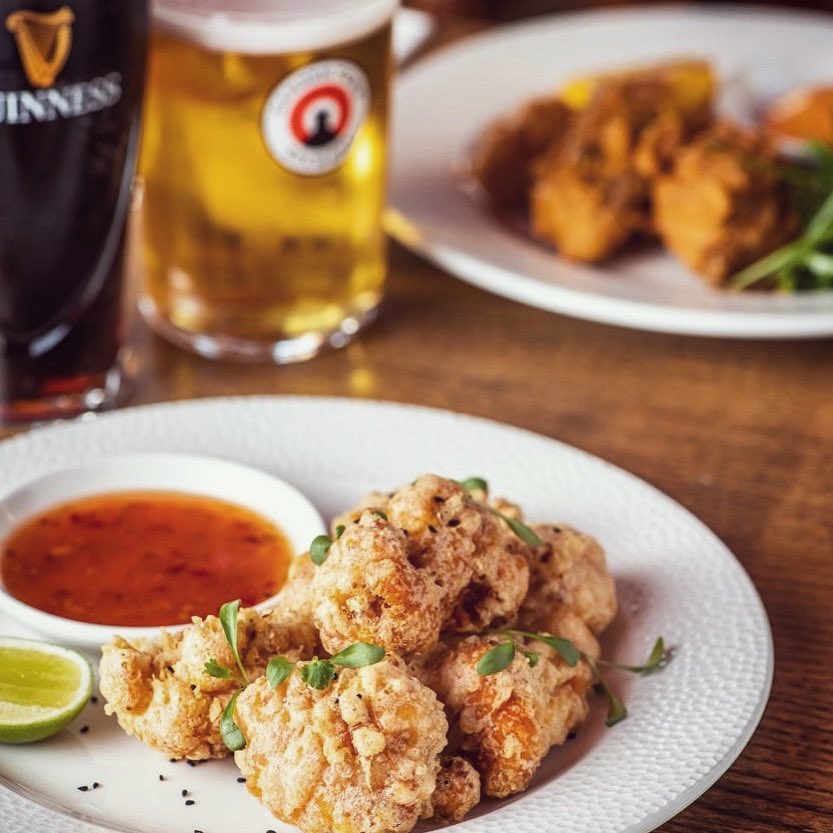KingHarryPub's tweet photo. By popular demand…  Bar Snacks are back at The King Harry! Pick 3 from our Bar Snack menu for £16, perfect for sharing with drinks! #StAlbans https://t.co/aiPY7rntZh